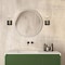 Designers Fountain Nova 9.75in 1-Light Matte Black Modern Indoor Wall Sconce with Clear Seedy Glass Shade D283C-WS-MB - alternate 2